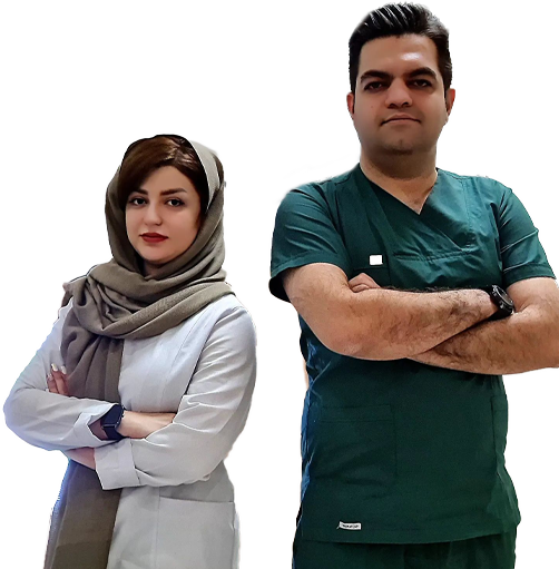 دکتر علی مناف دل ستان و خانم سوگند صادقی، گفتار درمانی در ارومیه